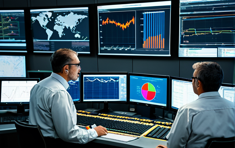 산업안전기사로서의 팀워크와 협력 사례 - **

"A diverse team of safety engineers in hard hats and high-visibility vests, reviewing blueprints...